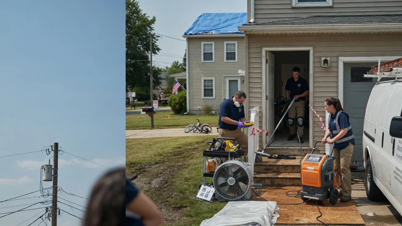 Water Damage Repair in Hamilton, IN near me